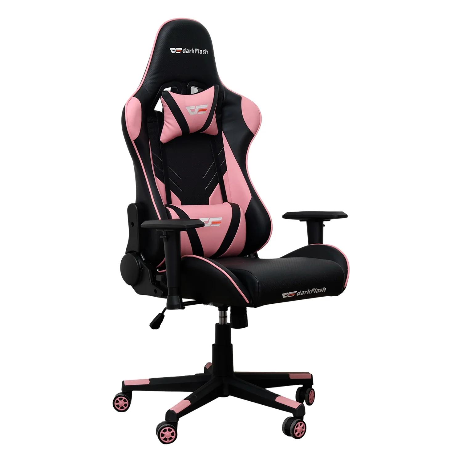 Cadeira Gamer darkFlash RC-360 - Rosa - Imagen 2