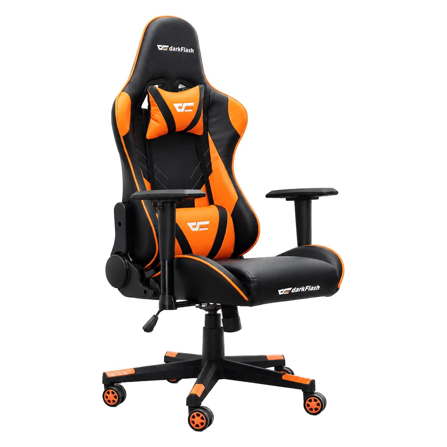 Cadeira Gamer darkFlash RC-360 - Laranja - Imagen 2