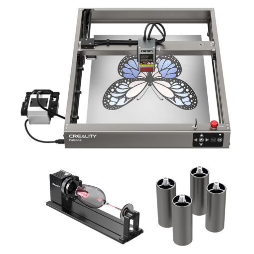 Grabadoraa A Laser Creality Cr-falcon 2 22w + Kit Rotativo - Gris