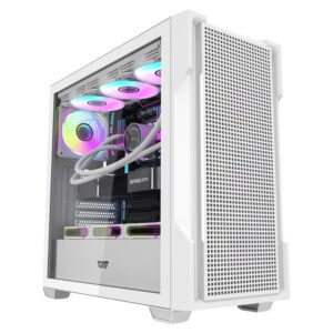 Gabinete Darkflash Ds900 Mesh White (0fan)