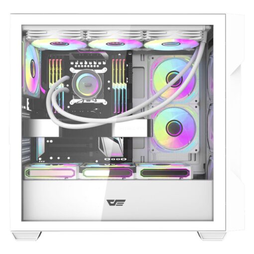 Alternative view of Gabinete Darkflash Ds900 Mesh White (0fan)
