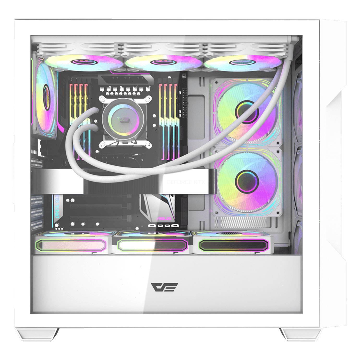 Alternative view of Gabinete Darkflash Ds900 Mesh White (0fan)