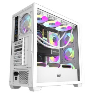 Gabinete Darkflash Ds900 Mesh White (0fan) - Imagen 3