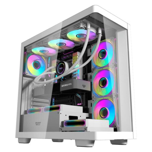 Gabinete Darkflash Ds900g White (0fans)