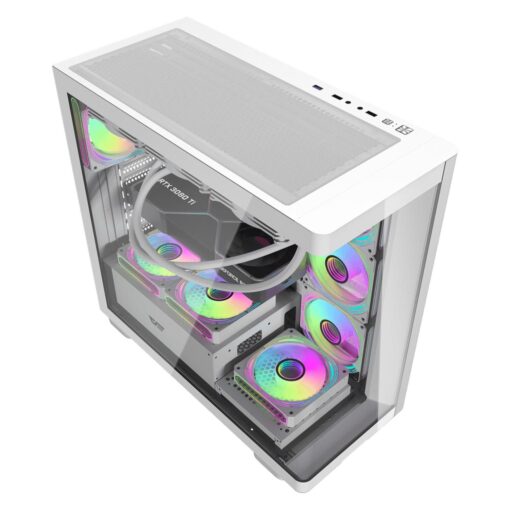 Alternative view of Gabinete Darkflash Ds900g White (0fans)