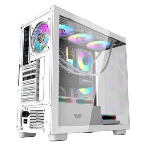 Gabinete Darkflash Ds900g White (0fans) - Imagen 3