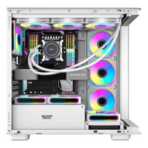 Gabinete Darkflash Ds900g White (0fans) - Imagen 5