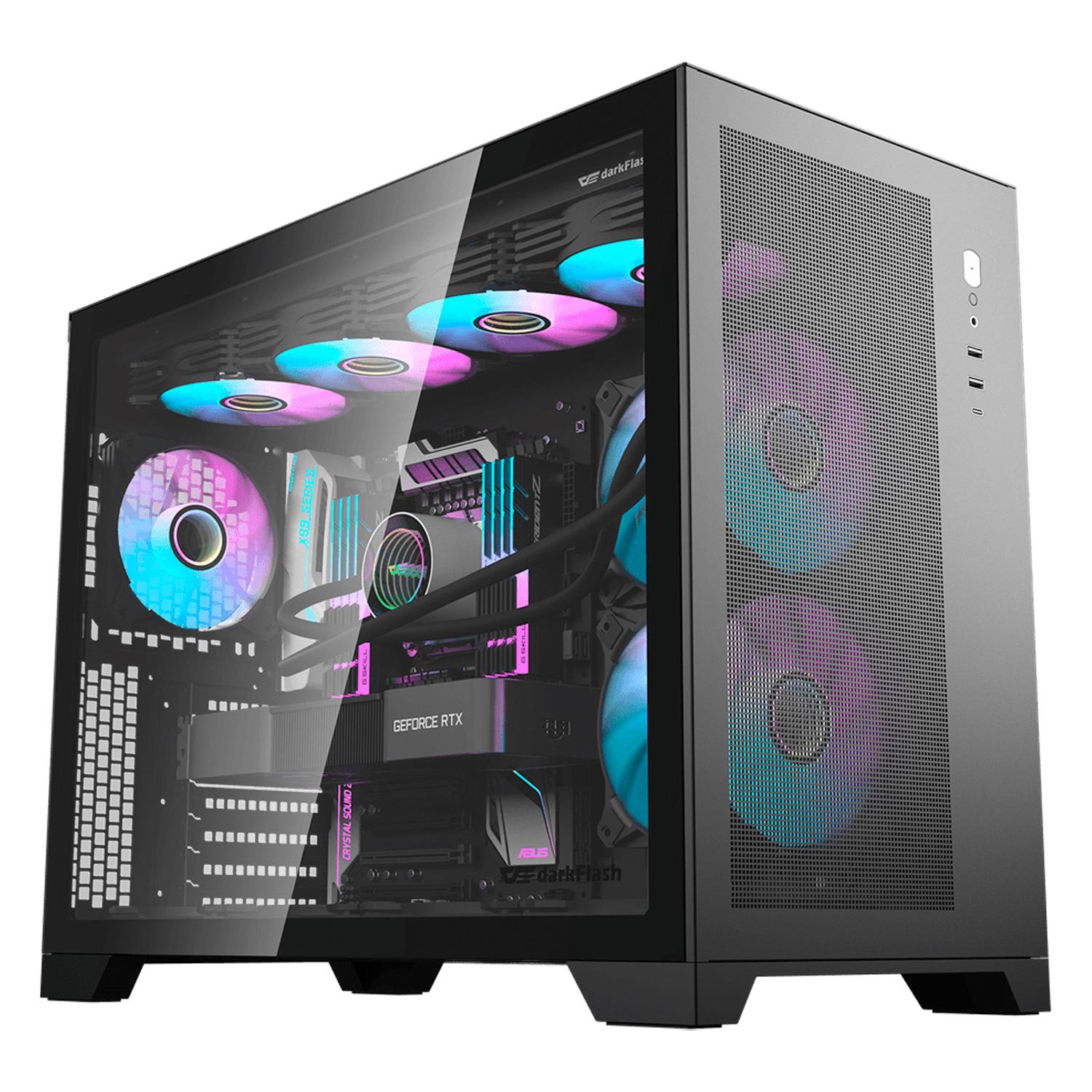 Gabinete Darkflash Ds5000 Mesh Black (0fan)