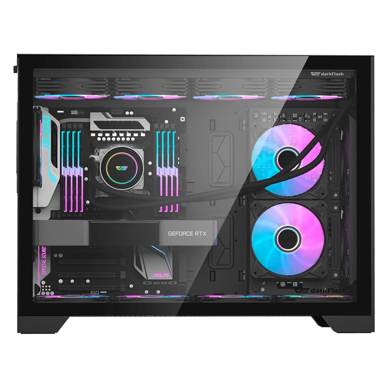 Alternative view of Gabinete Darkflash Ds5000 Mesh Black (0fan)