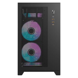 Gabinete Darkflash Ds5000 Mesh Black (0fan) - Imagen 4
