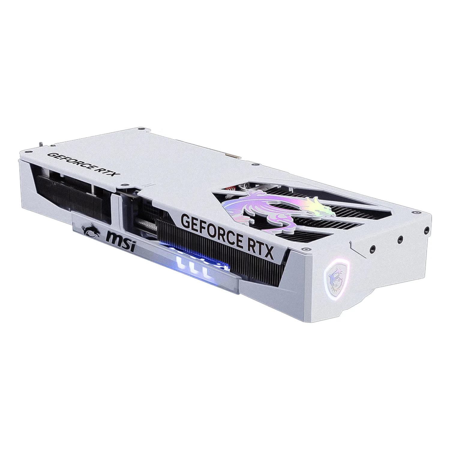 VGA RTX-5070TI 16GB GDDR7 256BIT MSI GAMING TRIO OC WHITE 912-V53 - Imagen 4