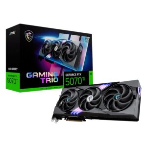 Tarjeta De Video-5070ti 16gb Gddr7 256bit Msi Gaming Trio Oc 912-v531