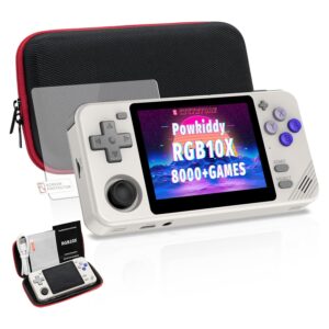 Consola Port Powkiddy Rgb10x 64gb 3.5" Multi-plataf 10mil Juegos Grey - Imagen 4