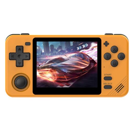 Consola Port Powkiddy Rgb10x 64gb 3.5" Multi-plataf 10mil Juegos Yellow