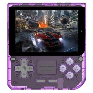 Consola Port Powkiddy V10 64gb 3.5" Multi-plataf 5mil Juegos Purple