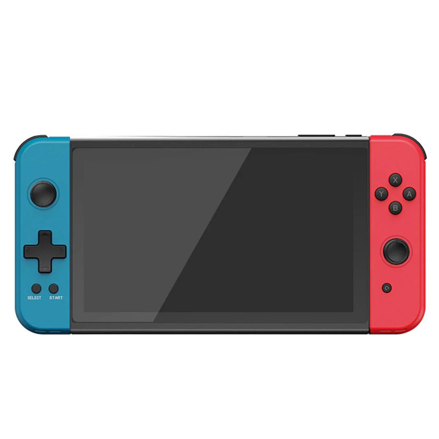Consola Port Powkiddy X70 64gb 7" Hd Multi-plataf 5mil Juegos Red/blue