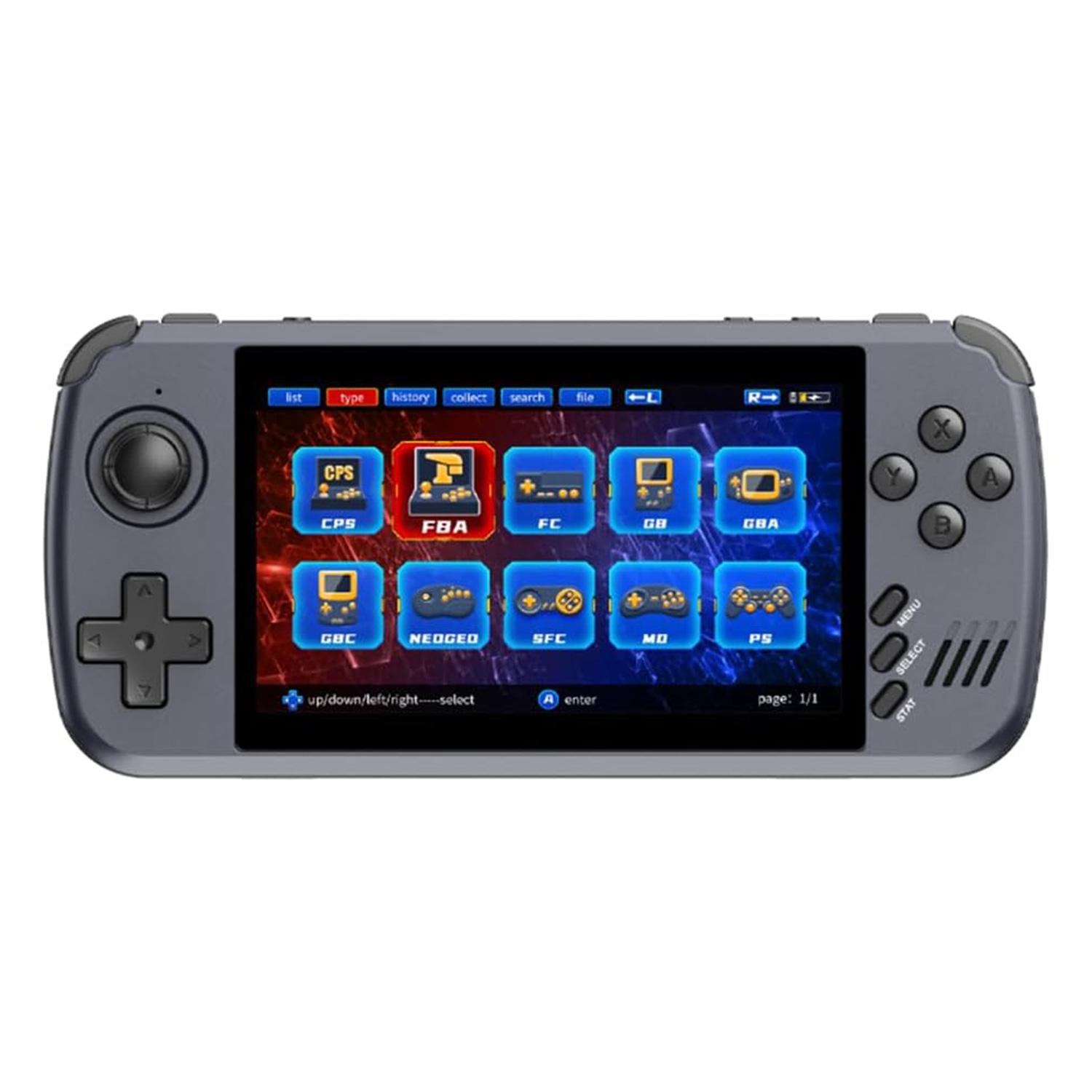 Consola Port Powkiddy X39 Pro 64gb 4.5" Multi-plataf 5mil Juegos Grey