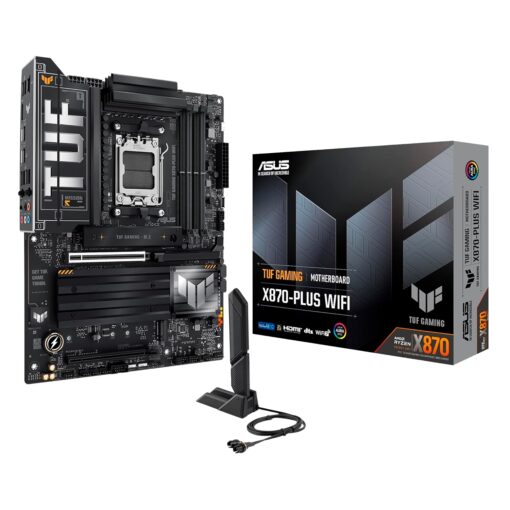 Placa Madre Asus Tuf Gaming X870E-Plus WiFi 7 Socket AM5 Chipset AMD X870E DDR5 ATX