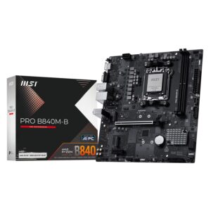 Placa Madre MSI Pro B840M-B DDR5 Socket AMD AM5 Chipset B840 Micro ATX