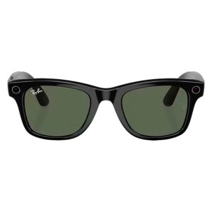 Lentes Smart Ray-ban Meta Wayfarer Rw4006 Shiny Black/g-15 Green