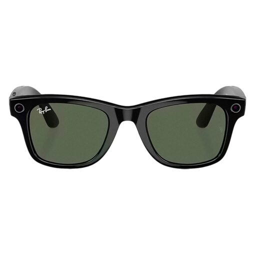 Lentes Smart Ray-ban Meta Wayfarer Rw4006 Shiny Black/g-15 Green