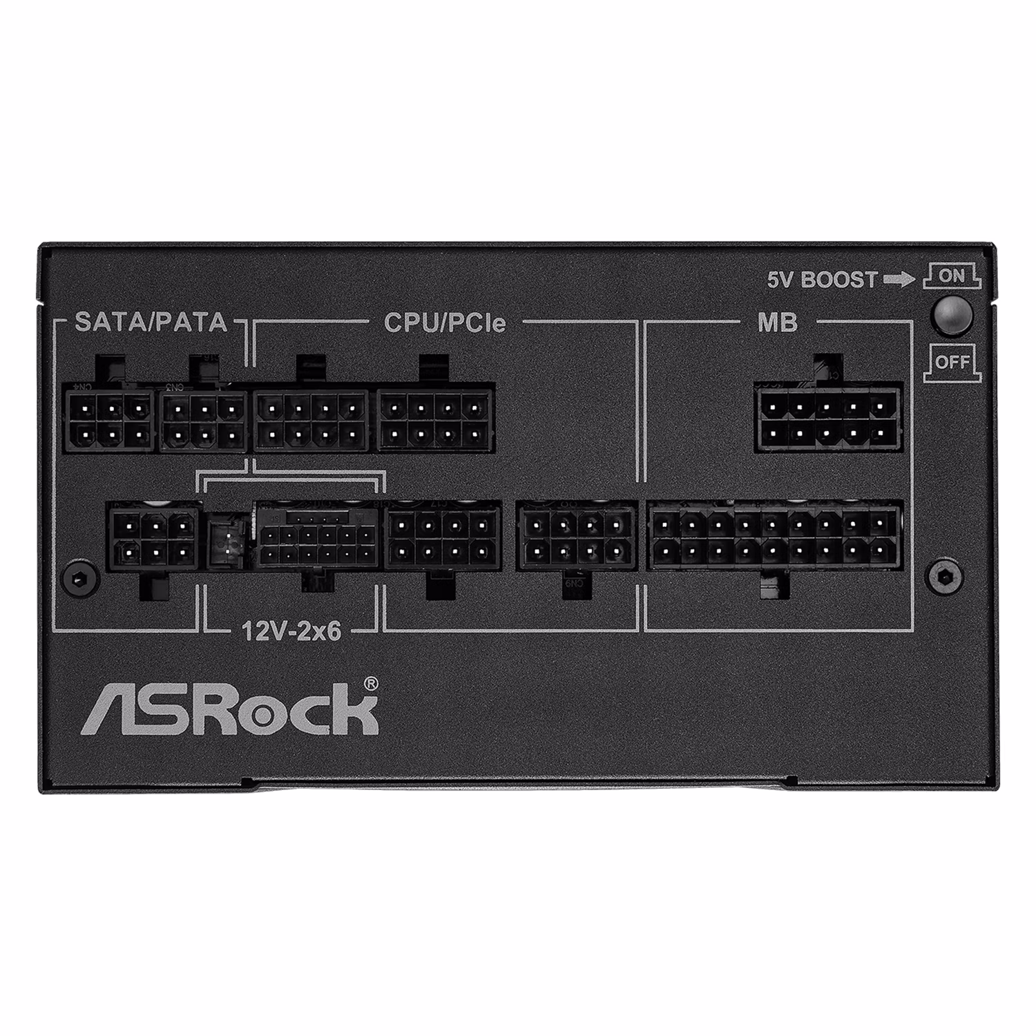 Fuente ASRock PG-750G ATX 750W 80 Plus Gold Full Modular - Negro - Imagen 3
