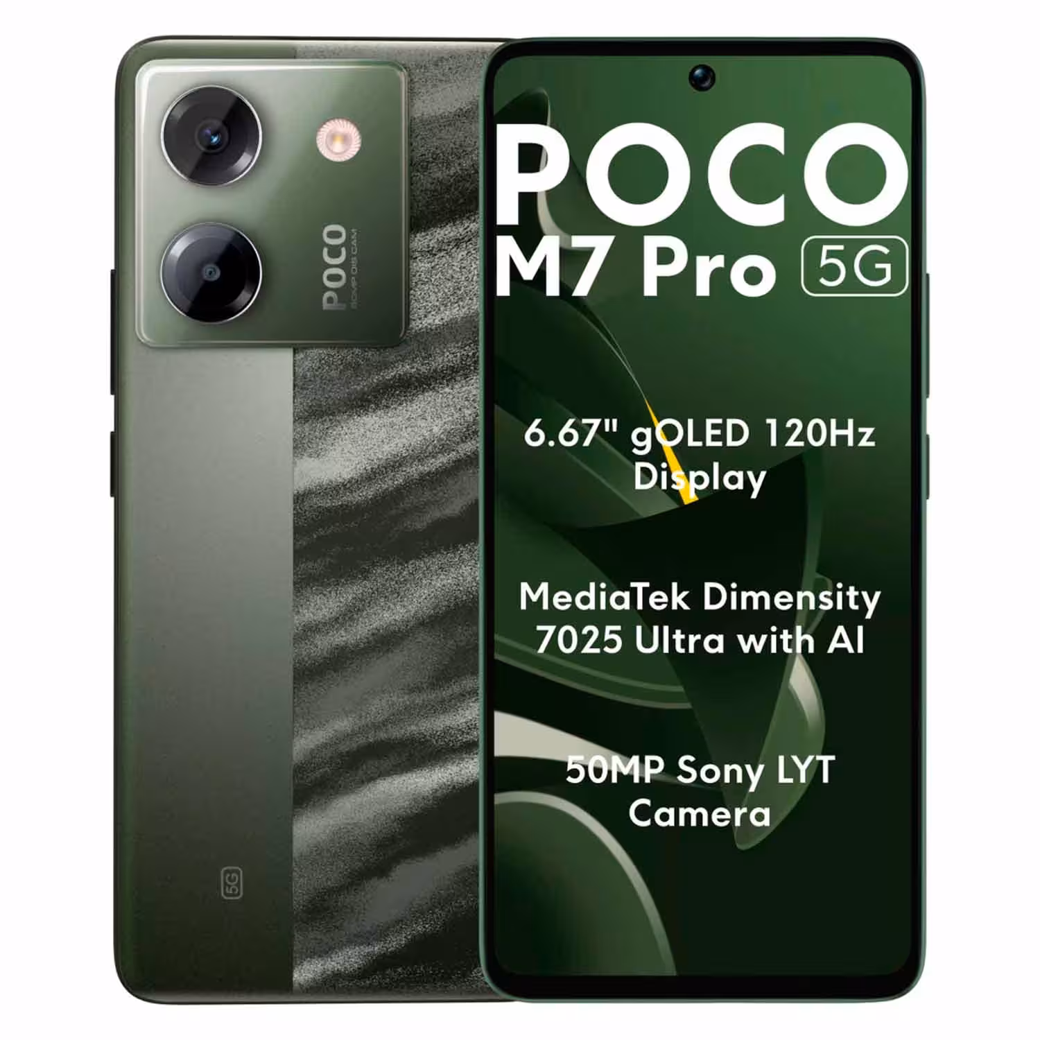 Smartphone Xiaomi Poco M7 Pro 5g Ds 12gb Ram 512gb 6.67" Green Glo.l/pq Br Novo