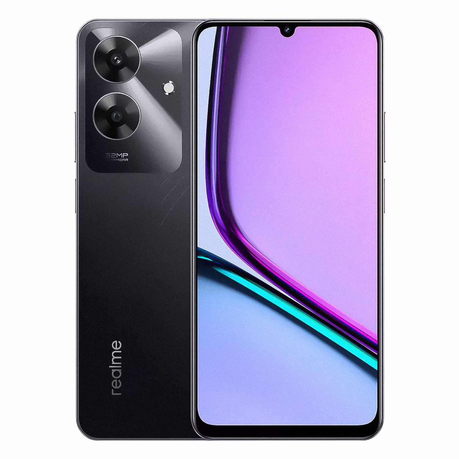 Smartphone Realme Note 60s Rmx3933 Ds 8gb Ram 256gb Lte 6.74" Black Anatel