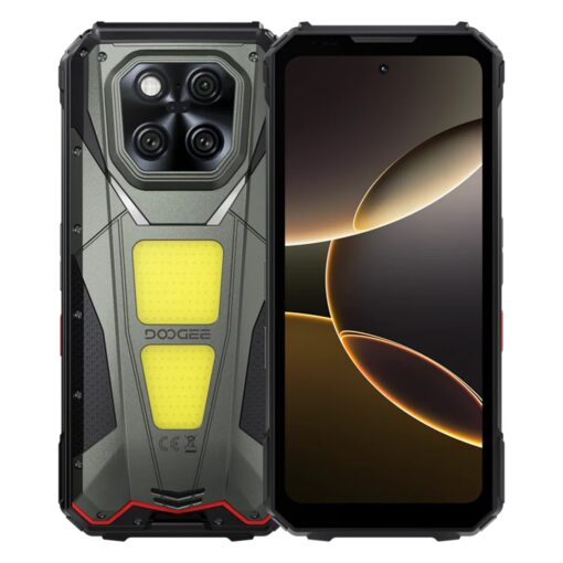 Smartphone Doogee V Max Lr 512gb 16gb Ram Dual Sim Pantalla 6.78 + Capa - Plata