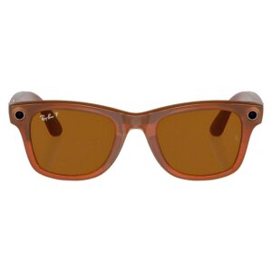 Gafas Smart Ray-ban Meta Wayfarer Large Shiny Caramel Polar/brown
