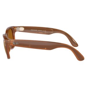 Gafas Smart Ray-ban Meta Wayfarer Large Shiny Caramel Polar/brown - Imagen 3