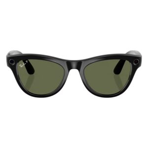 Lentes Smart Ray-ban Meta Skyler Rw4010 Black Green Polarized