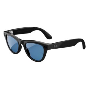 Gafas Smart Ray-ban Meta Skyler Shiny Black/cerulean Blue Transitions - Imagen 2