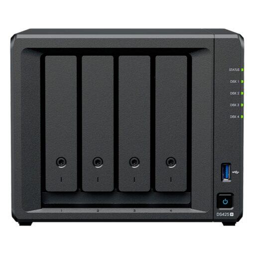 Servidor NAS Synology DiskStation DS425+ Intel Celeron J4125 4 Baia - Negro