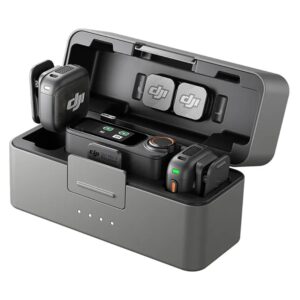 Microauriculares Lapela Dji Mic 3 Inalámbrico + Capa - Negro (2tx + 1rx)