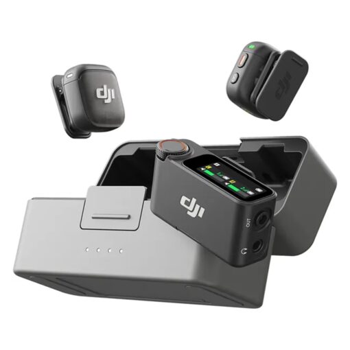 Alternative view of Microauriculares Lapela Dji Mic 3 Inalámbrico + Capa - Negro (2tx + 1rx)