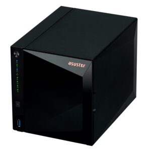 Servidor NAS Asustor AS3304T Realtek RTD1296 Quad Core 4 Baias - Negro - Imagen 4