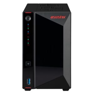 Servidor NAS Asustor AS5402T Intel Celeron N5105 2 Baias - Negro - Imagen 2