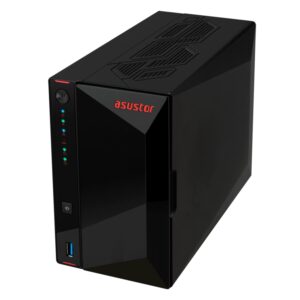 Servidor NAS Asustor AS5402T Intel Celeron N5105 2 Baias - Negro - Imagen 3