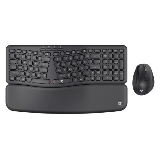 Kit Teclado Y Mouse Redragon Bs7162 Inalámbrico - Negro