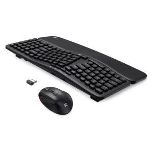 Kit Teclado Y Mouse Redragon Bs7162 Inalámbrico - Negro - Imagen 2