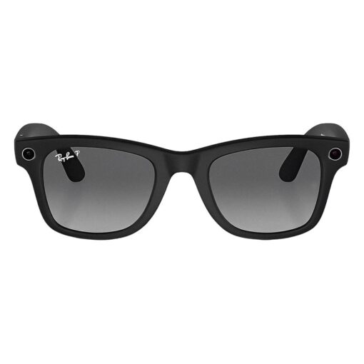 Anteojos De Sol Ray-ban Meta Wayfarer Rw4006 Wifi Meta Ia 32gb - Negro Y Grafite