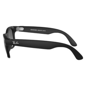 Anteojos De Sol Ray-ban Meta Wayfarer Rw4006 Wifi Meta Ia 32gb - Negro Y Grafite - Imagen 3