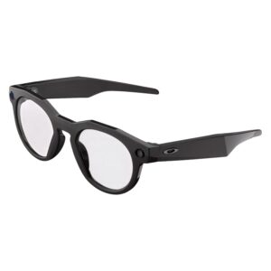 Lentes De Sol Oakley Meta HSTN WiFi UVA/UVB 32GB - Negro - Imagen 4