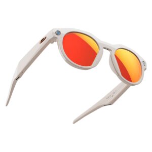 Anteojos De Sol Oakley Meta HSTN WiFi Meta AI 32GB - Gris Y Ruby - Imagen 3