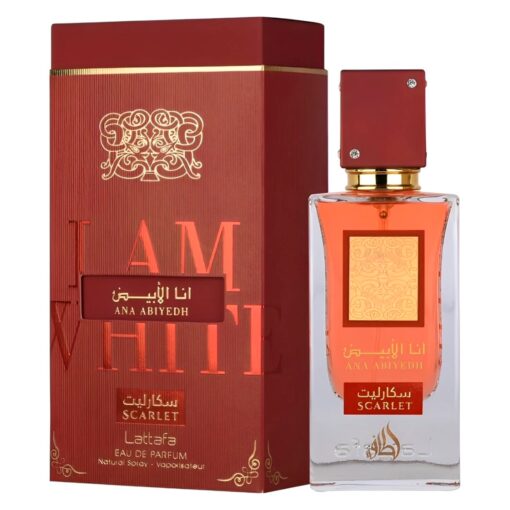 Perfume Lattafa Ana Abiyedh Scarlet 60ml