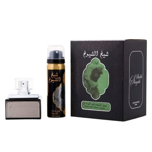 Perfume Lattafa Sheikh Al Shuyukh 50ml + Desodorante 50ml