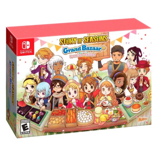 Juego Nintendo Switch 2 Story Of Seasons Grand Bazaar Premium Edition