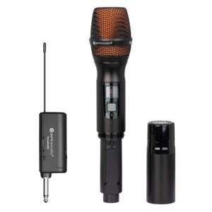 Micrófono Dinámico Pure Acoustics AI202 Wireless - Negro (2 Unidades) - Imagen 4