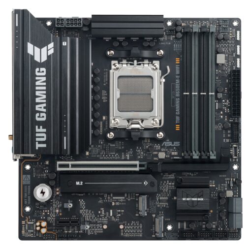 Alternative view of Placa Madre Asus TUF Gaming B650EM-E WiFi Socket AM5 Chipset AMD B650 DDR5 Micro ATX